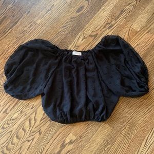 Puff sleeve blouse